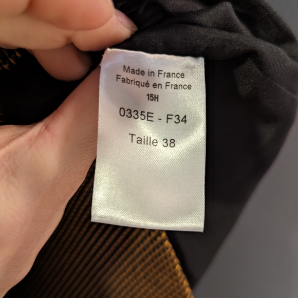 NWT John Galliano bronze shiny wrap skirt - Picture 6 of 7